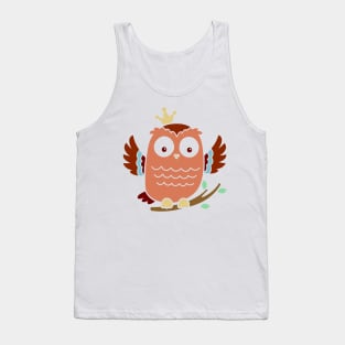 Cute Owl Tank Top